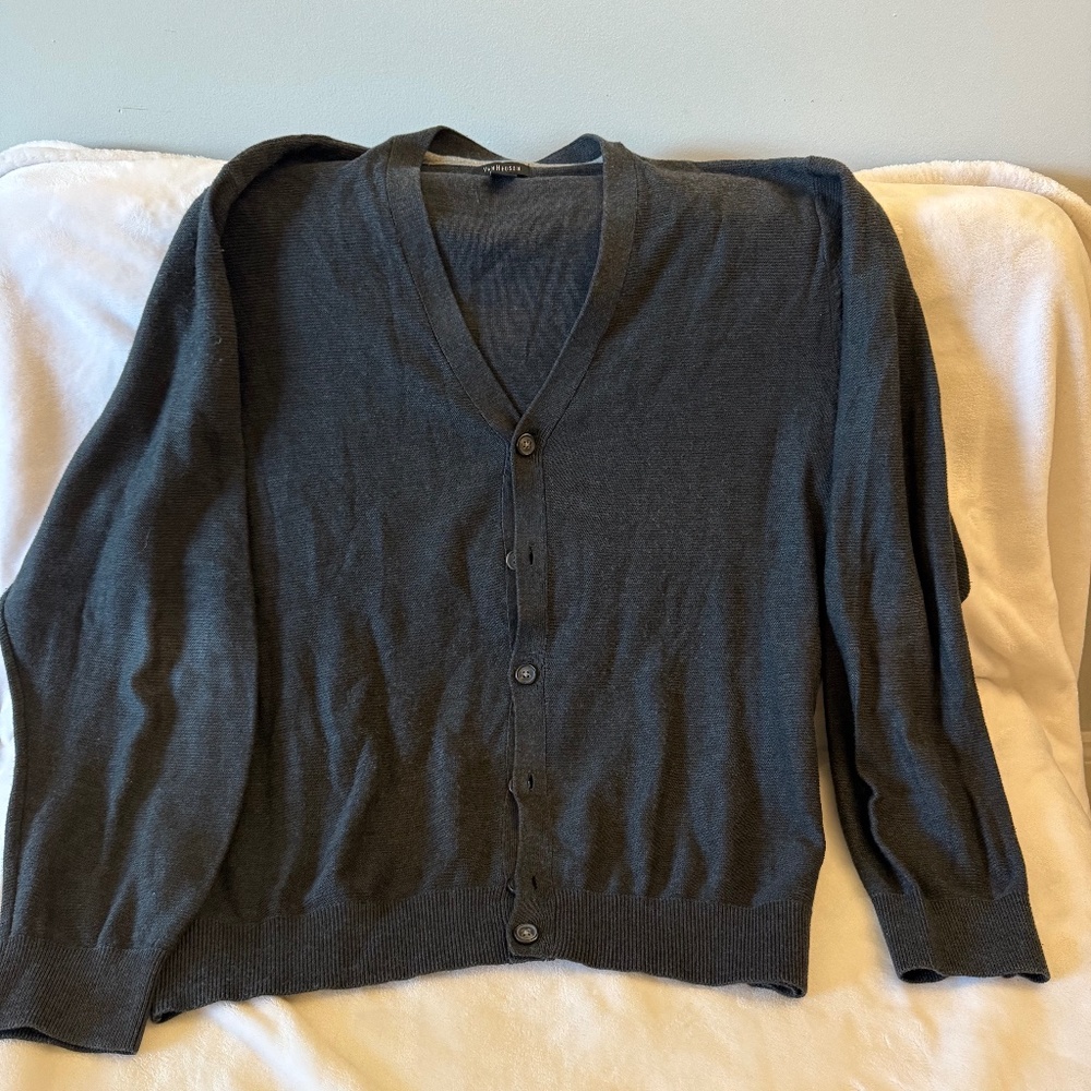 Sweater, Button down